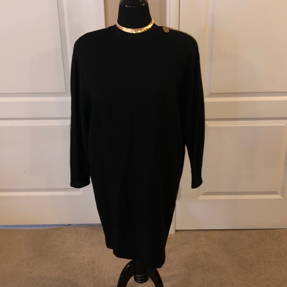 Linda Allard/Ellen Tracy black dress